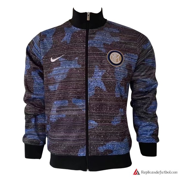 Chaqueta Inter de Milan 2017-2018 Azul Gris